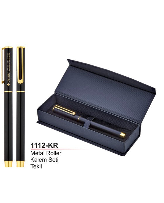 Metal Roller Kalem Seti Tekli