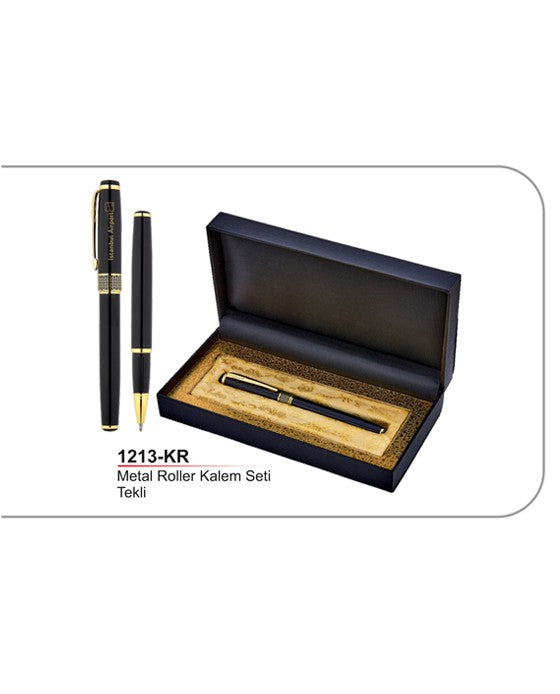 Metal Roller Kalem Seti Tekli