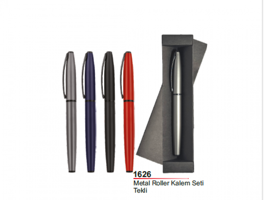 Metal Roller Kalem Seti