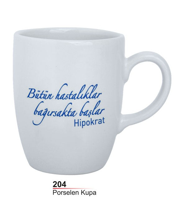 Porselen Kupa