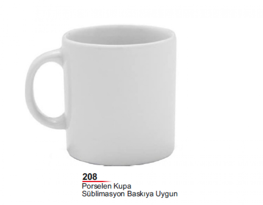 Porselen Kupa