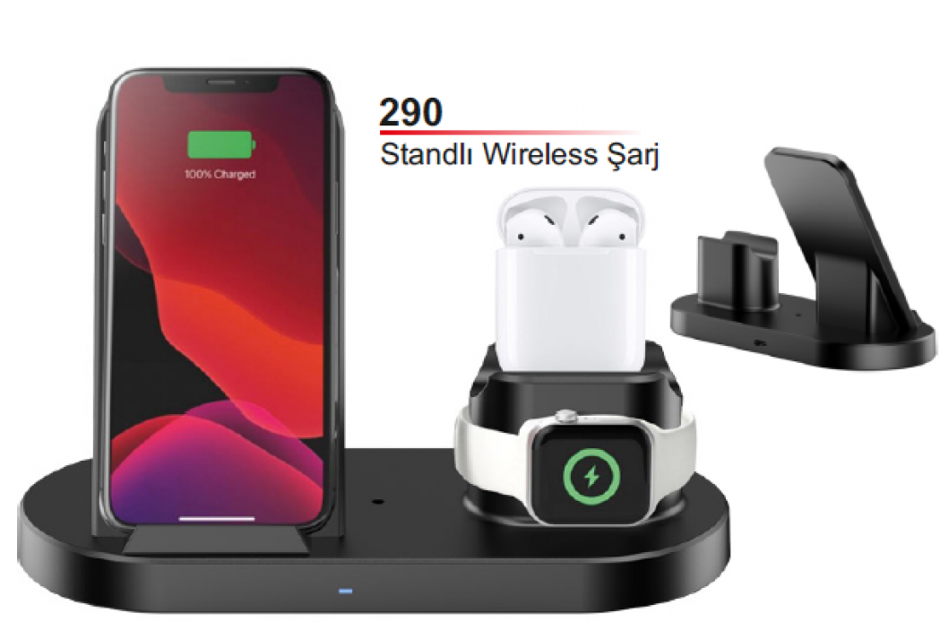 Standlı Wireless Şarj