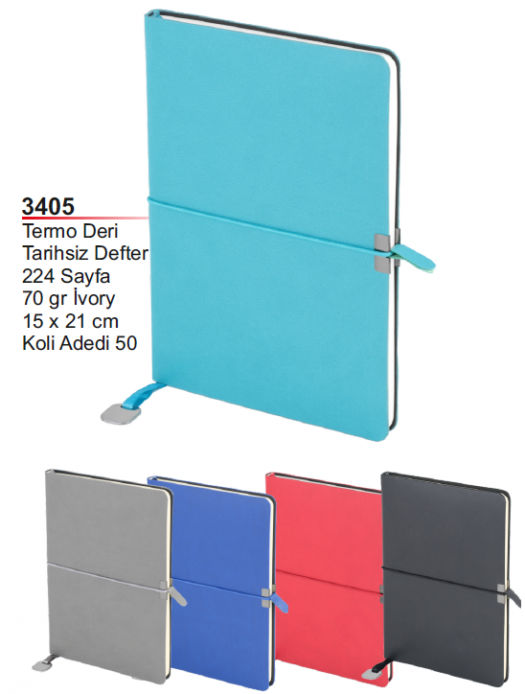 Termo Deri Tarihsiz Defter