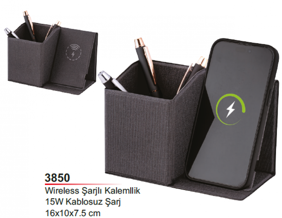 Wirreless Şarj & Kalemlik