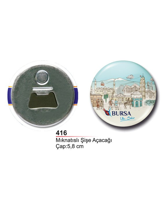 Mıknatıslı Şişe Açacağı