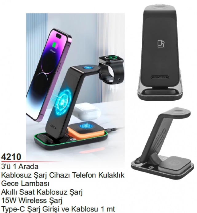 Kablosuz Şarj Standı