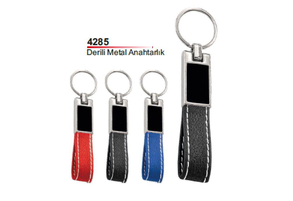 Derili Metal Anahtarlık