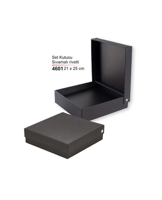 Sıvamalı Rivetli Set Kutusu ( 21 x 25 cm )