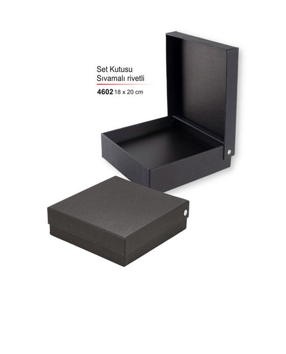 Sıvamalı Rivetli Set Kutusu ( 18 x 20 cm )