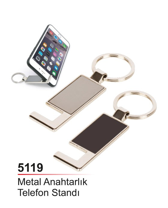 Metal Telefon Standı Anahtarlık
