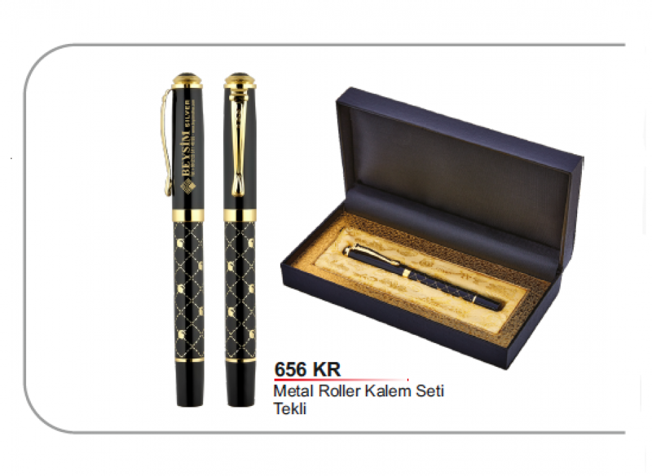 Metal Roller Kalem Seti