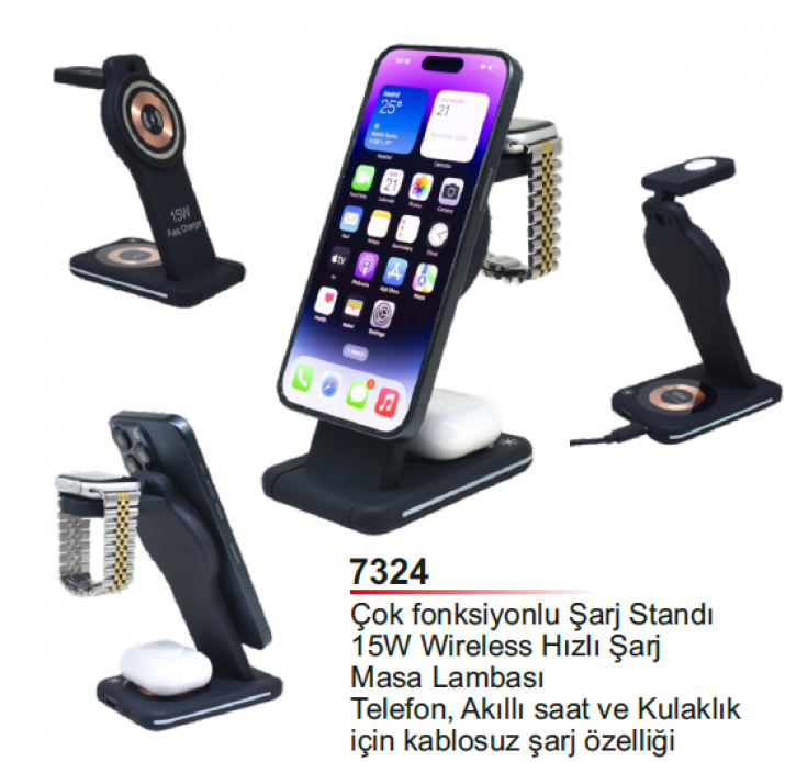 Çok Fonksiyonlu Şarj Standı