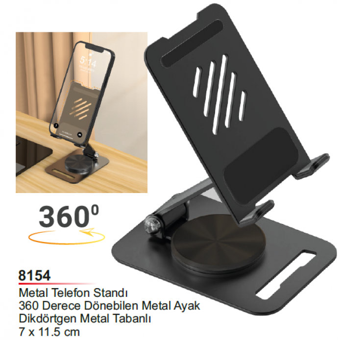 Metal Telefon Standı