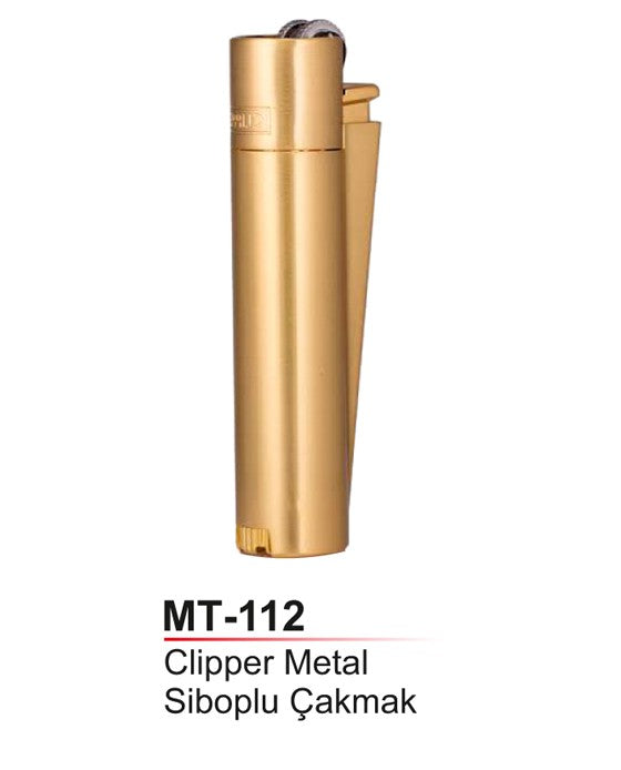 Clipper Metal Siboplu Çakmak
