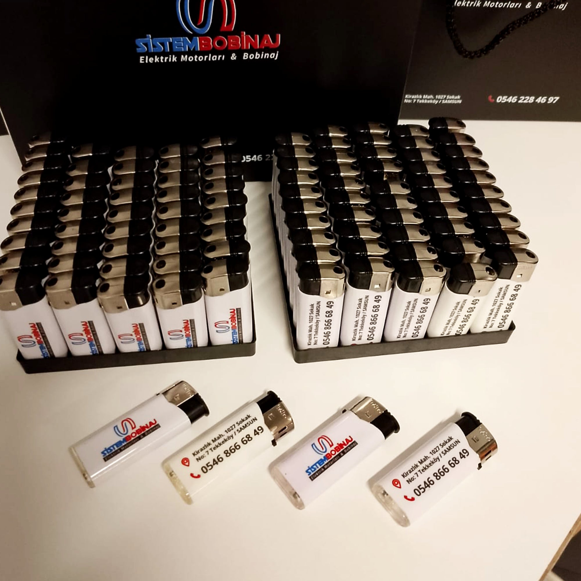 Karton Kutu Çantalı – Powerbank, Defter, Magnet Seti