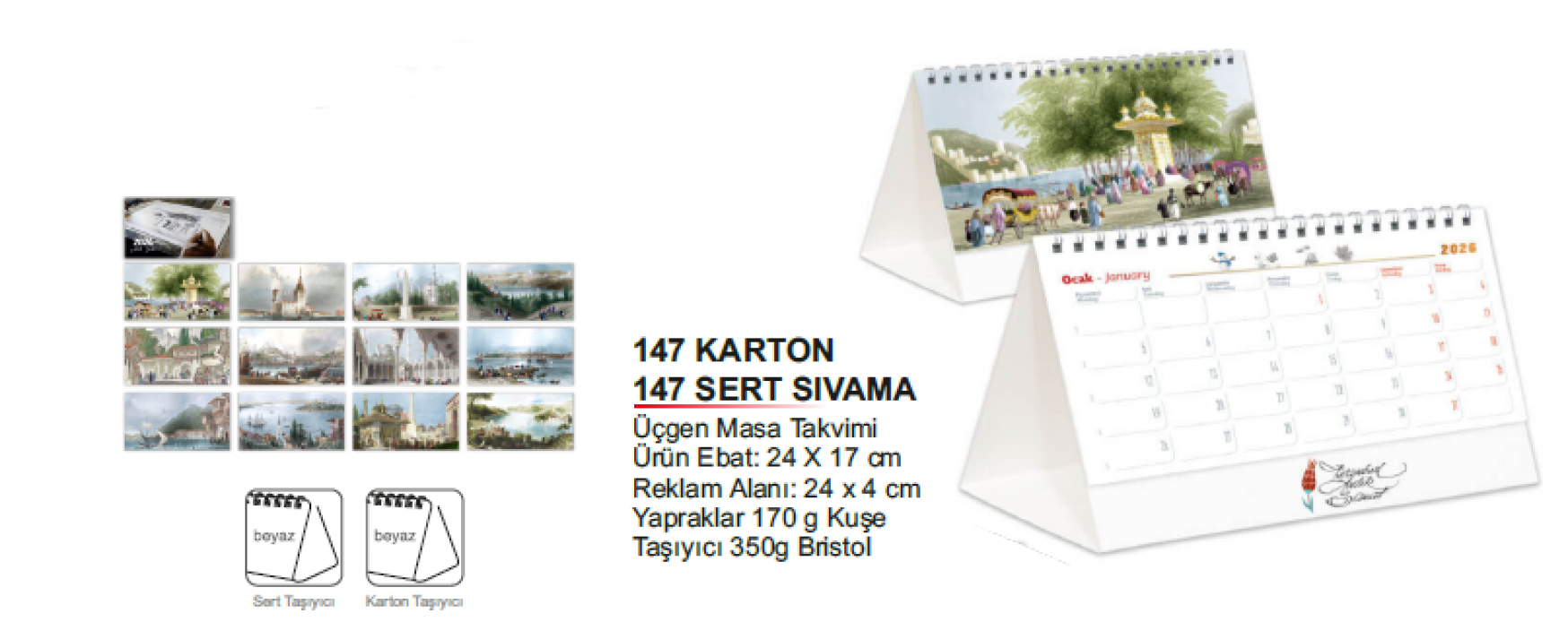 Üçgen Masa Takvimi